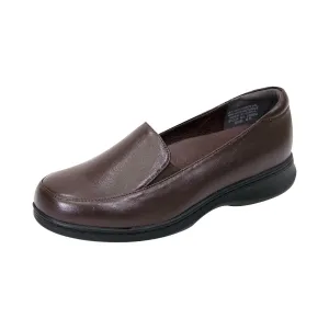 PEERAGE Olivia Women's Wide Width Leather Loafers