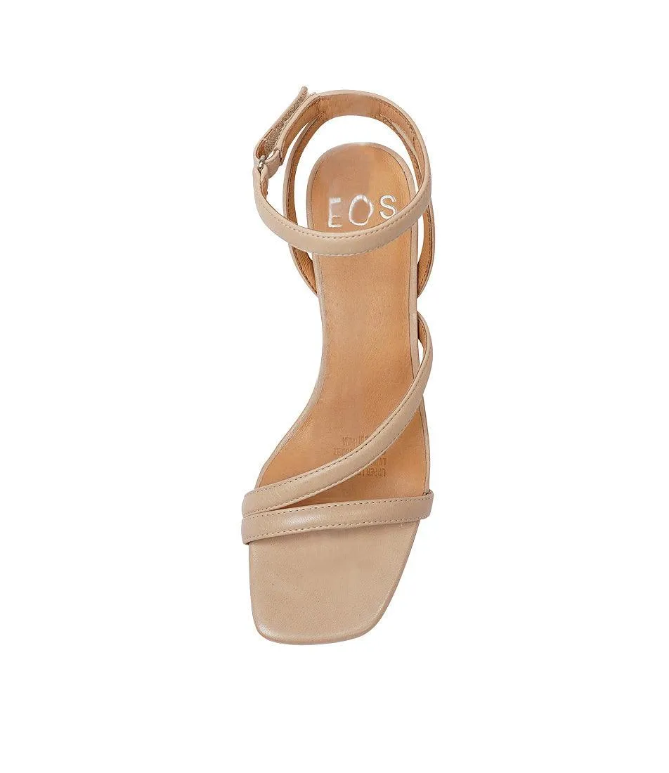 Petricia Nude Leather Heels