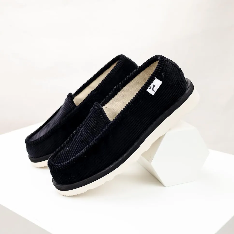 PRIVATE 1 HOUSE SHOES LOAFERS BLACK