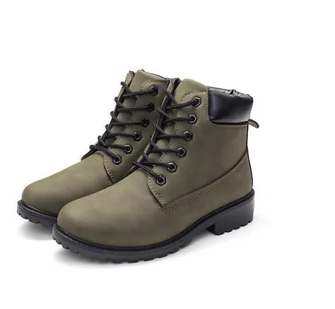 PU Martin Boots