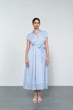 SKY SHIRT DRESS