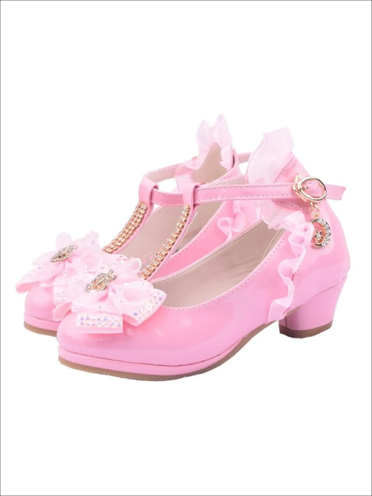 So Lovely Rhinestone Princess Shoes By Liv and Mia