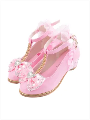 So Lovely Rhinestone Princess Shoes By Liv and Mia