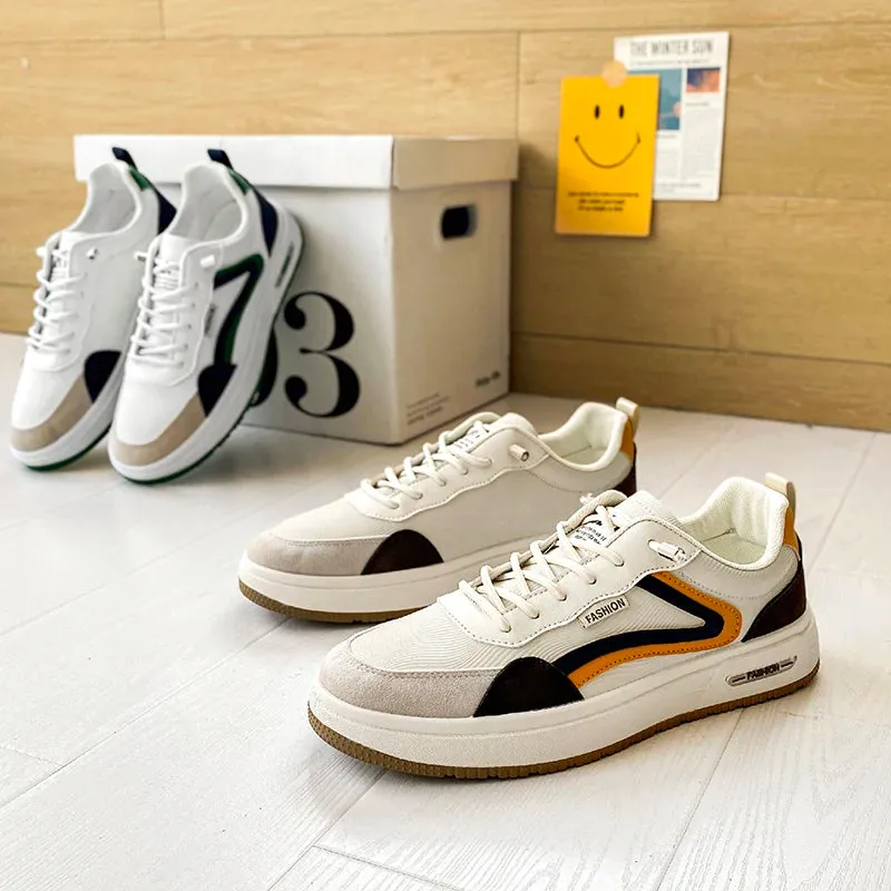 Sohiwoo spring fashion mesh low-top sneakers retro new men's shoes student breathable men's and women's sneakers