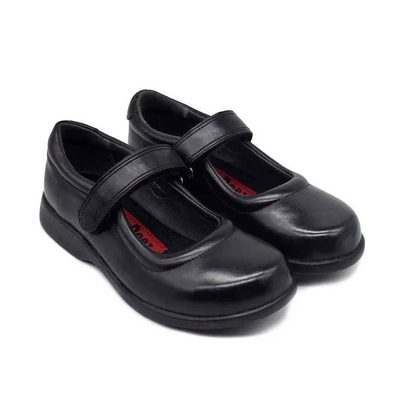 Studeez Leather Girls School Shoes - ZURI (Velcro)