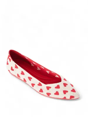 Sweet Heart Ballerinas Flats