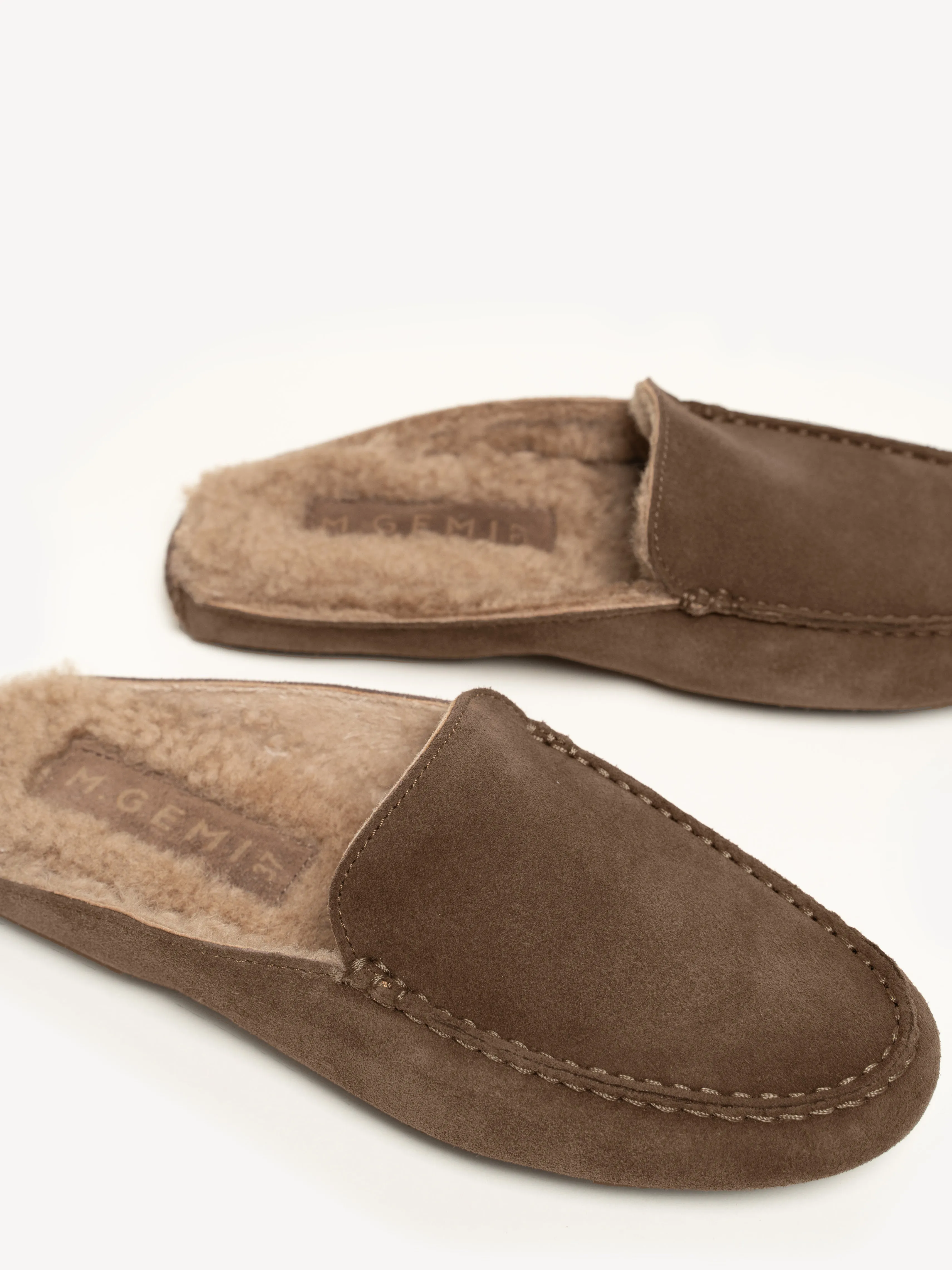 The Felize Shearling Mule