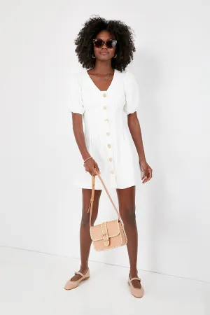 White Denim Emelia Mini Dress