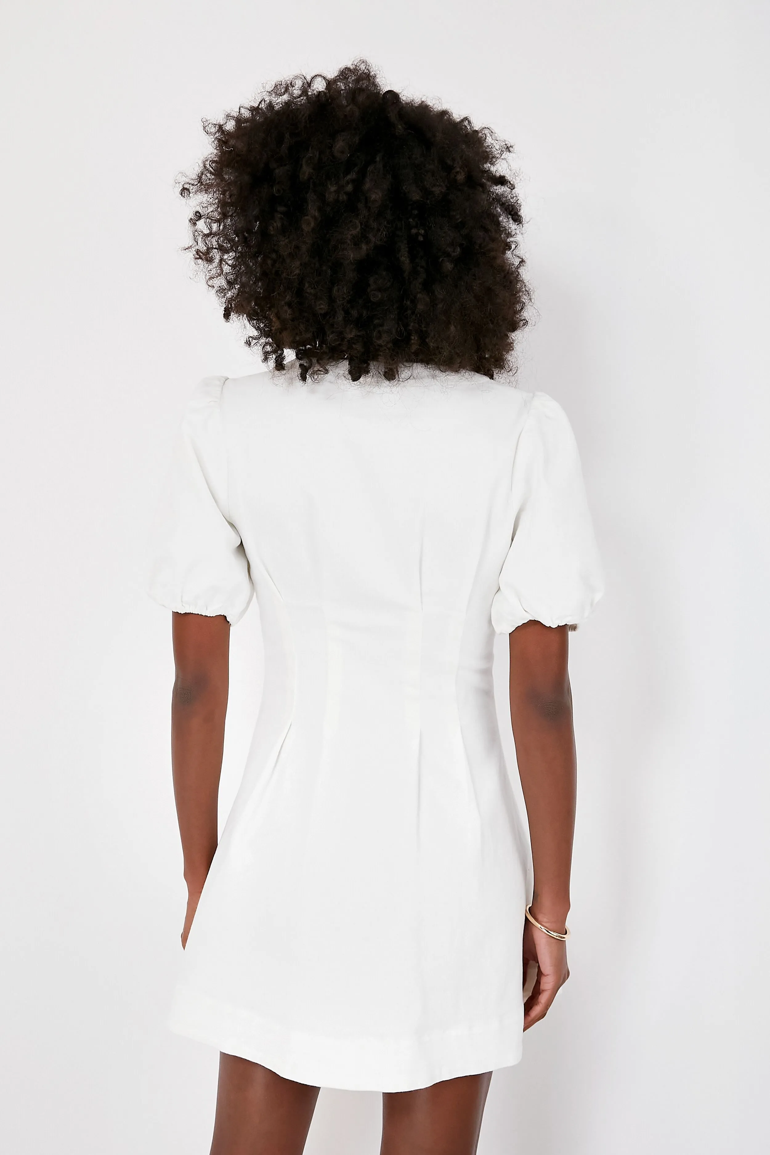 White Denim Emelia Mini Dress